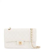 Chanel Pre-owned Double Flap Cc Shoulder Bag - White