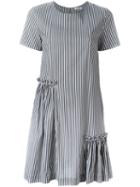 P.a.r.o.s.h. Striped Dress, Women's, Size: Xs, Grey, Cotton/polyamide/spandex/elastane