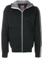 Prada Zipped Front Sweatshirt - Black