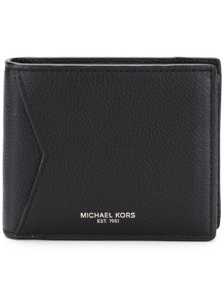 Michael Michael Kors Bi-fold Logo Wallet - Black