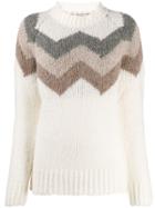 Woolrich Colour-block Sweater - White