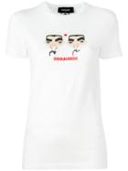 Dsquared2 Caten Twins Cartoon T-shirt - White