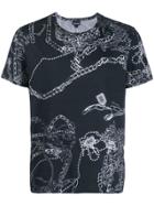 Just Cavalli Chain Print T-shirt - Black