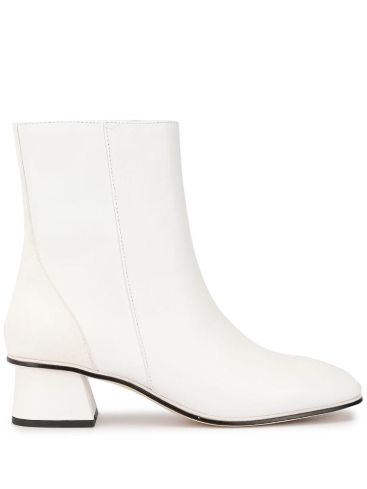 Mara & Mine India Ankle Boots - White