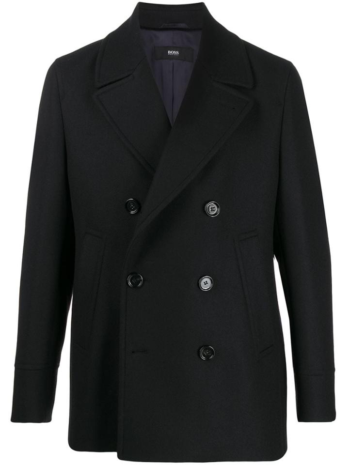 Boss Hugo Boss Double Breasted Jacket - Black