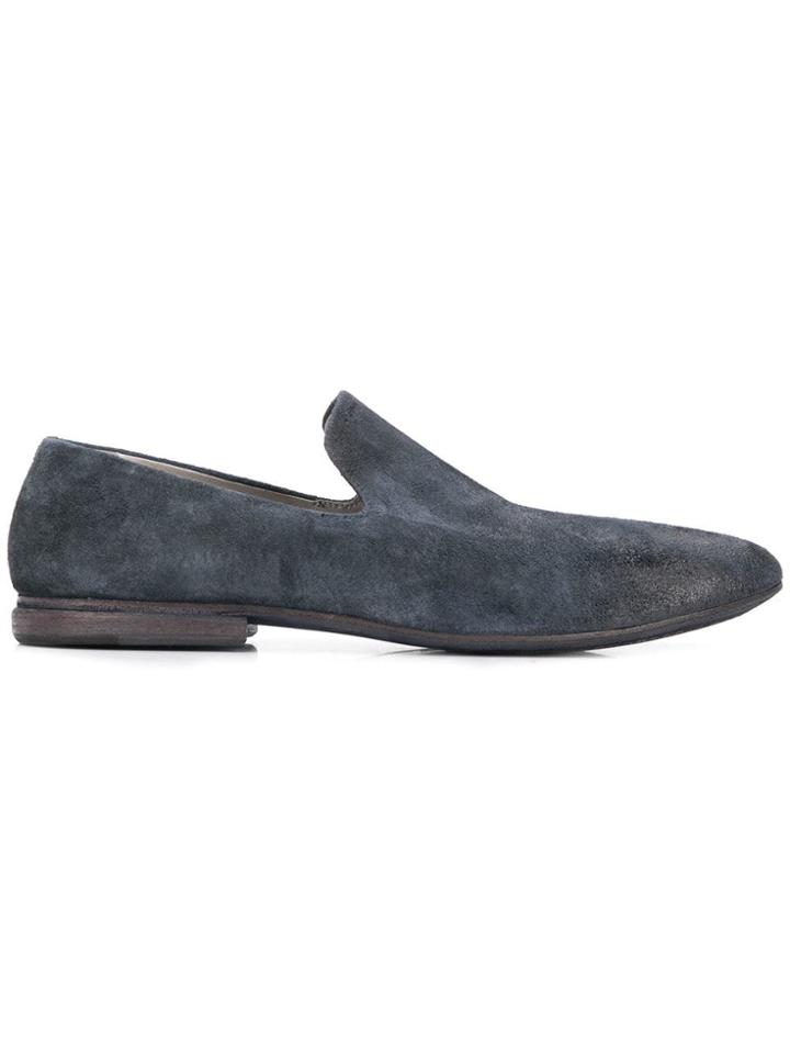 Marsèll Suede Slippers - Blue