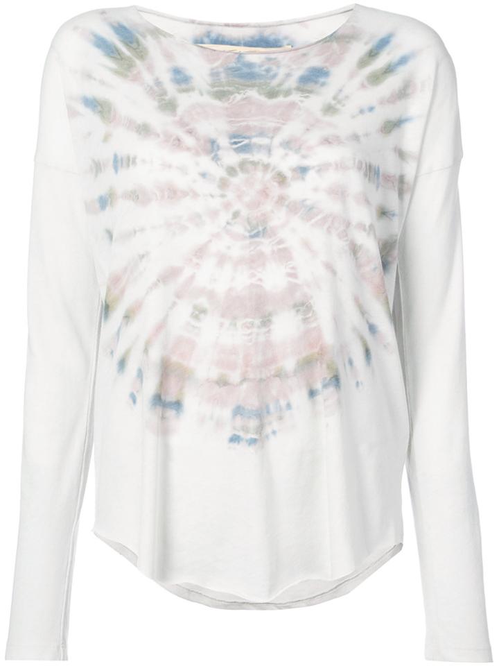 Raquel Allegra Tie Dye T-shirt - Nude & Neutrals