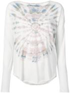 Raquel Allegra Tie Dye T-shirt - Nude & Neutrals
