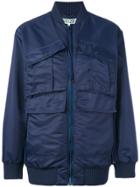 Kenzo Utility Bomber Jacket - Blue