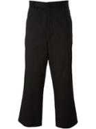 Société Anonyme 'top Cropped' Trousers, Adult Unisex, Size: Small, Black, Cotton