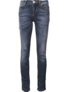 Versace Collection Skinny Jeans, Women's, Size: 27, Grey, Cotton/polyester/spandex/elastane