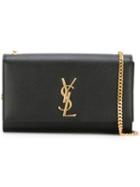 Saint Laurent - Medium 'monogram' Shoulder Bag - Women - Leather/metal - One Size, Black, Leather/metal