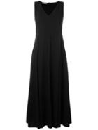 Barena - Sleeveless Midi Dress - Women - Cotton/polyamide/spandex/elastane - 44, Women's, Black, Cotton/polyamide/spandex/elastane