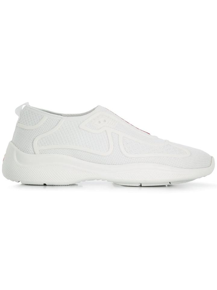 Prada Slip-on Sneakers - White