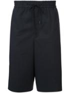 Juun.j - Drawstring Half Shorts - Men - Cotton - 48, Grey, Cotton