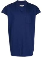 Maison Margiela Jersey T-shirt - Blue