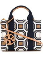 Tory Burch Geometric Patterned Tote - Multicolour