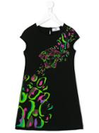 Young Versace Medusa Dress, Girl's, Size: 10 Yrs, Black