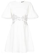 Giambattista Valli Lace Embroidered Shift Dress - White