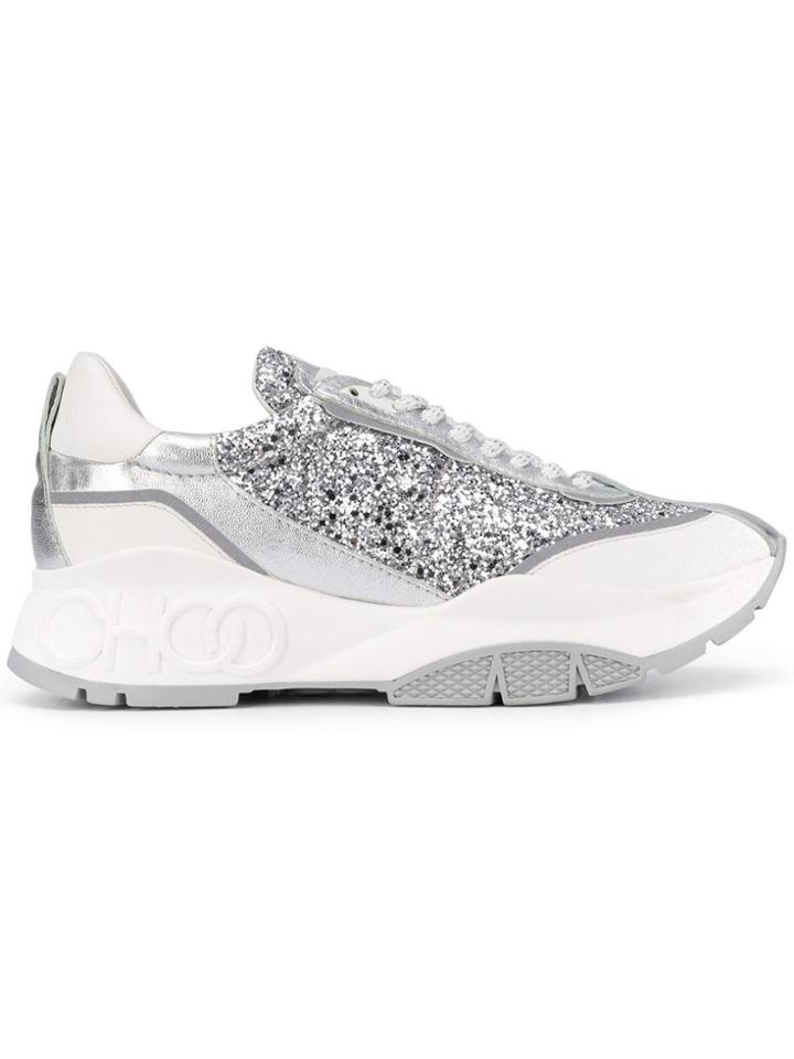 Jimmy Choo Raine Sneakers - Silver