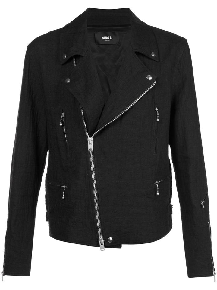 Yang Li Perfecto Biker Jacket - Black