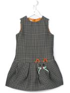 I Pinco Pallino Geometric A-line Dress, Girl's, Size: 6 Yrs, Black