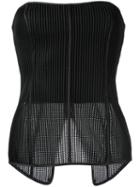 Ginger & Smart - Veneer Bustier - Women - Polyester - 10, Black, Polyester