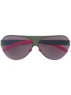 Mykita - Franz Sunglasses - Men - Acetate/metal (other) - One Size, Green, Acetate/metal (other)