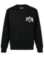 Versus Logo Detail Sweatshirt - Black