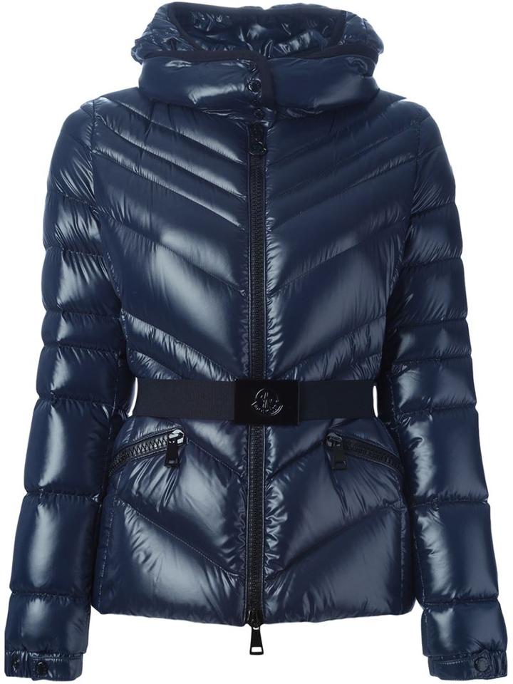 Moncler Padded Jacket, Women's, Size: 3, Blue, Polyamide/feather Down