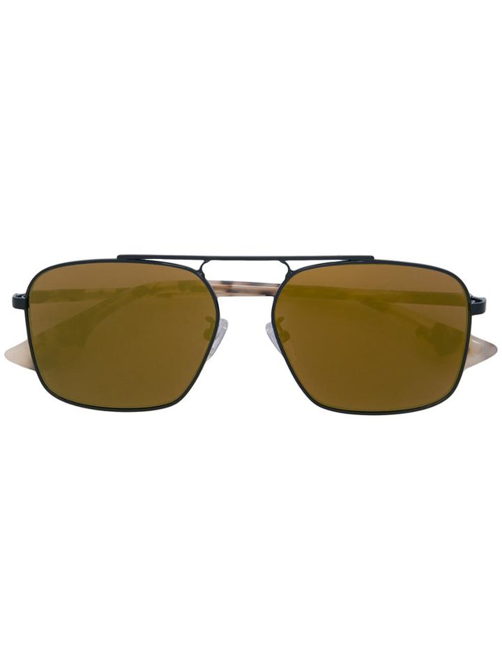 Mcq By Alexander Mcqueen Eyewear Aviator Sunglasses - Black