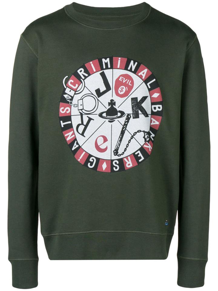 Vivienne Westwood Printed Sweatshirt - Green