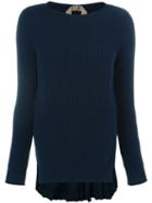 N.21 Silk Panel Sweater