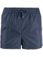 Dolce & Gabbana Side Stripe Swimming Shorts - Blue