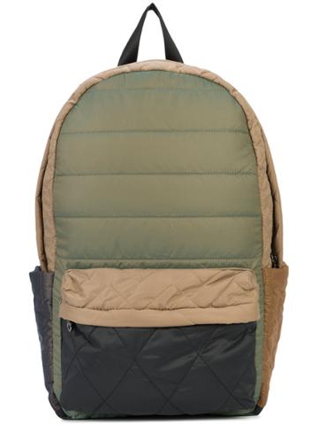 Mostly Heard Rarely Seen Quilted Backpack - Green