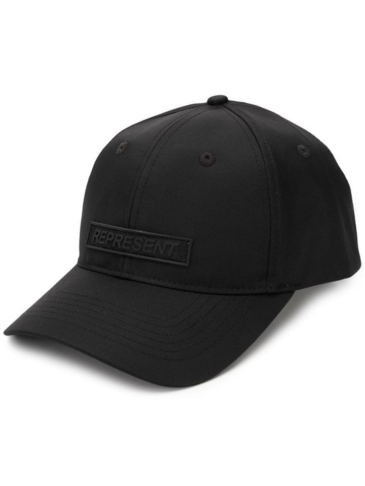 Represent Logo Baseball Cap - Black