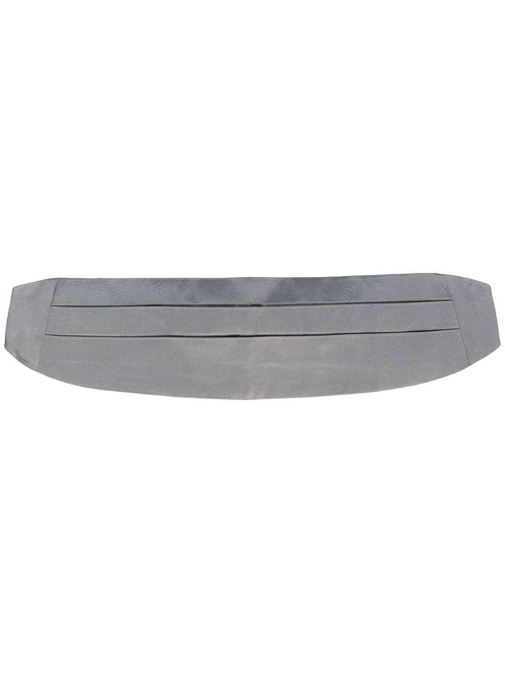 Salvatore Ferragamo Adjustable Waist Belt - Grey