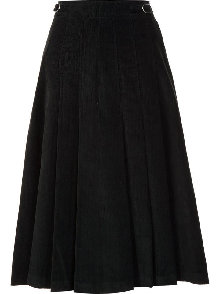 Gabriela Hearst High-waisted Pleated Skirt