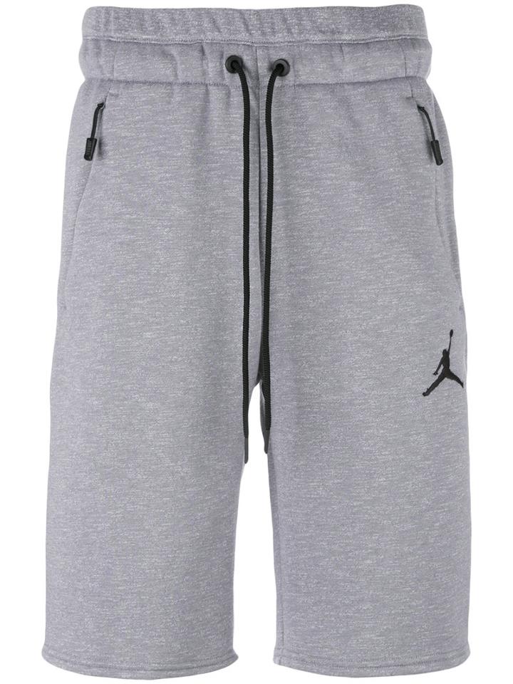 Nike - Jordan Shorts - Men - Cotton/polyester - M, Grey, Cotton/polyester