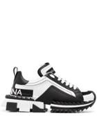 Dolce & Gabbana Superqueen Chunky Low-top Sneakers - Black