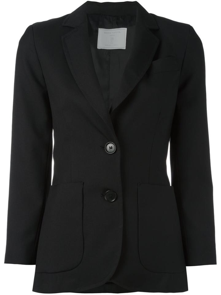 Société Anonyme Two Button Jacket - Black