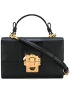 Dolce & Gabbana Lucia Tote, Women's, Black, Calf Leather