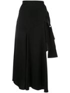 Ellery Faintest Sound Draped Skirt - Black