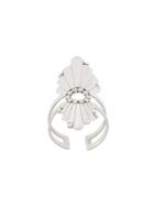 Charlotte Valkeniers Galactic Long Ring - Metallic