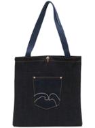 Société Anonyme Denim Logo Tote - Blue