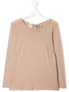 Caffe' D'orzo Bow Tie Top - Neutrals