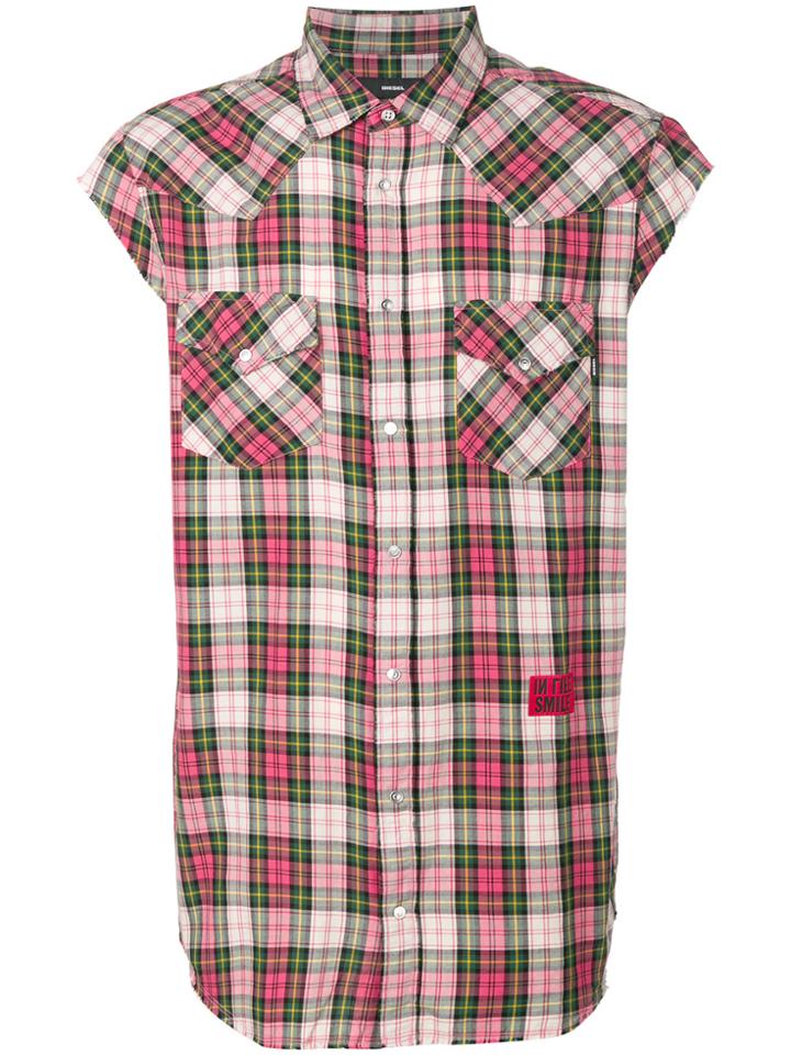 Diesel Be Brave Checked Shirt - Multicolour
