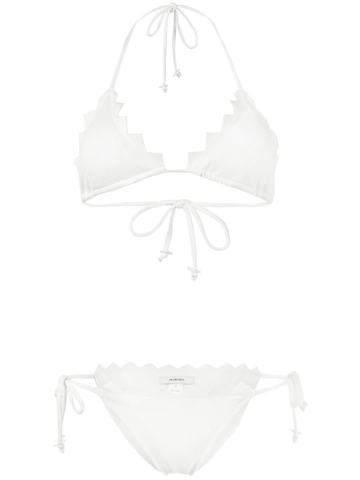Marysia - Broadway Honolulu Bikini - Women - Polyamide/spandex/elastane - L, White, Polyamide/spandex/elastane