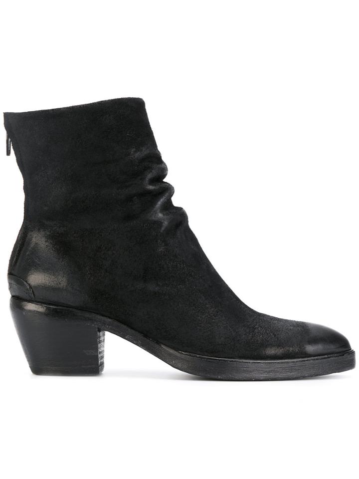 The Last Conspiracy Angela Waxed Boots - Black