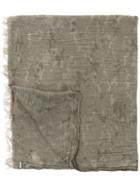 Woolrich - Tassel Detail Scarf - Men - Cotton - One Size, Green, Cotton